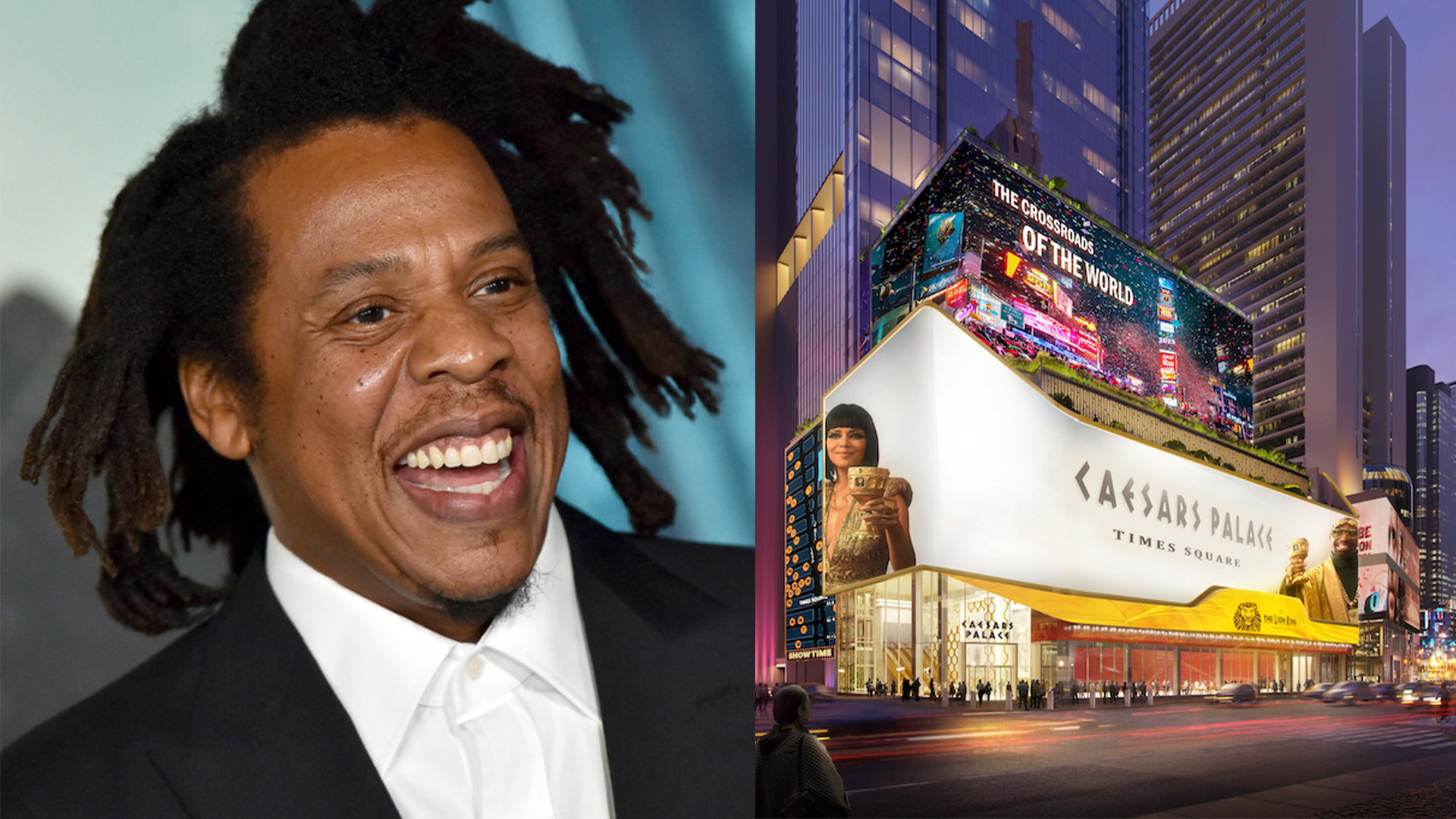 Jay-Z's Roc Nation Joins Forces With SL Green, Caesars Entertainment As Partner In Times Square Gaming Bid