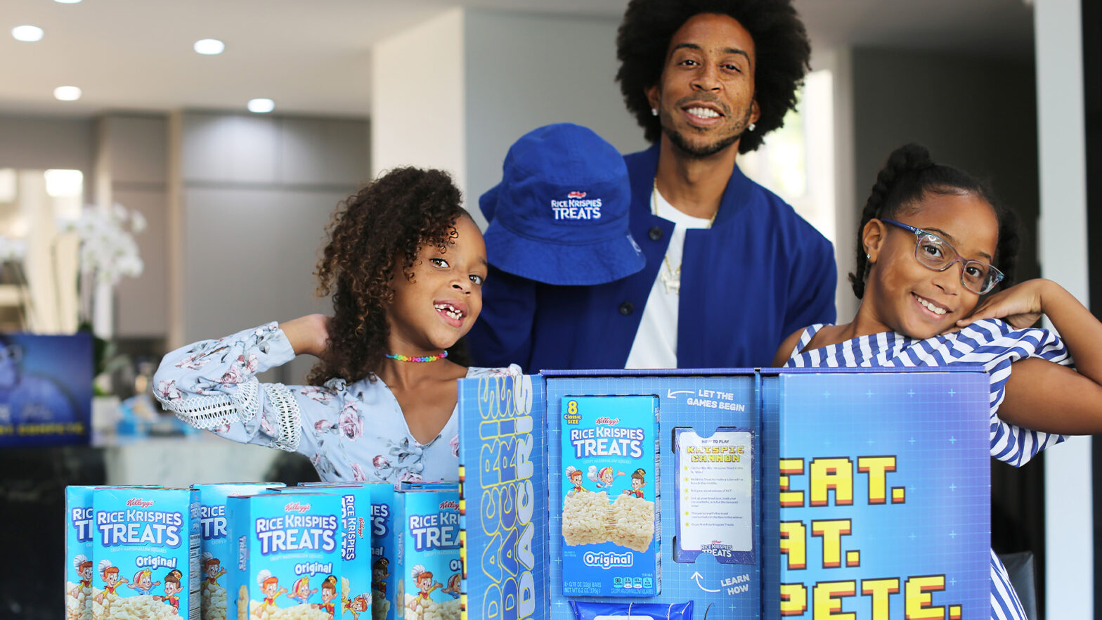 As A Father Of 5, Ludacris Is Leading By Example And Bringing His Kids Along For The Ride In His Latest Collaboration