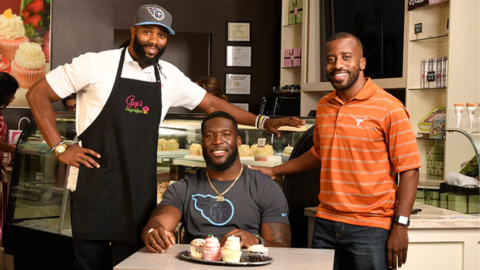 How 3 Entrepreneurs Went From NFL Players To ‘Cupcake Guys’ As Owners Of A Gigi’s Cupcakes Location