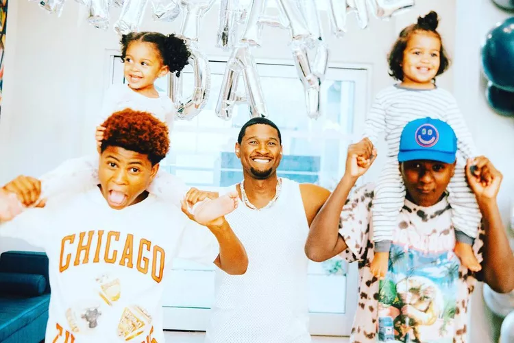 Usher Raymond Is A R&B Legend Worth $180M — But His 4 Children Are ...