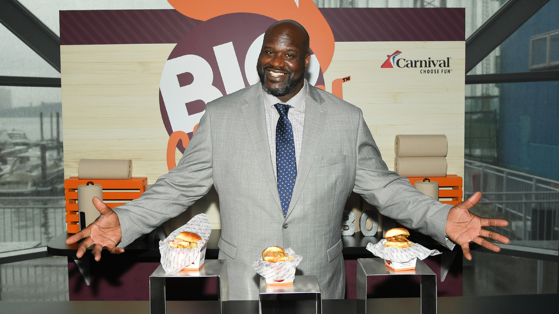 How Shaquille O'Neal Turned A Visit To Carnival Cruise Line Into Another Home For His Chicken Franchise