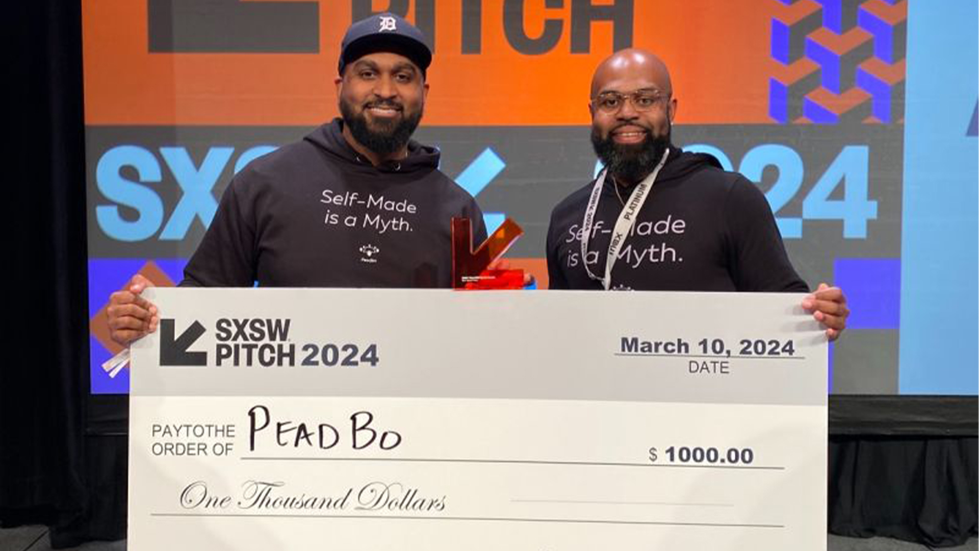Black-Owned Digital Platform Peadbo Wins $1K Check At SXSW 2024 Pitch Competition